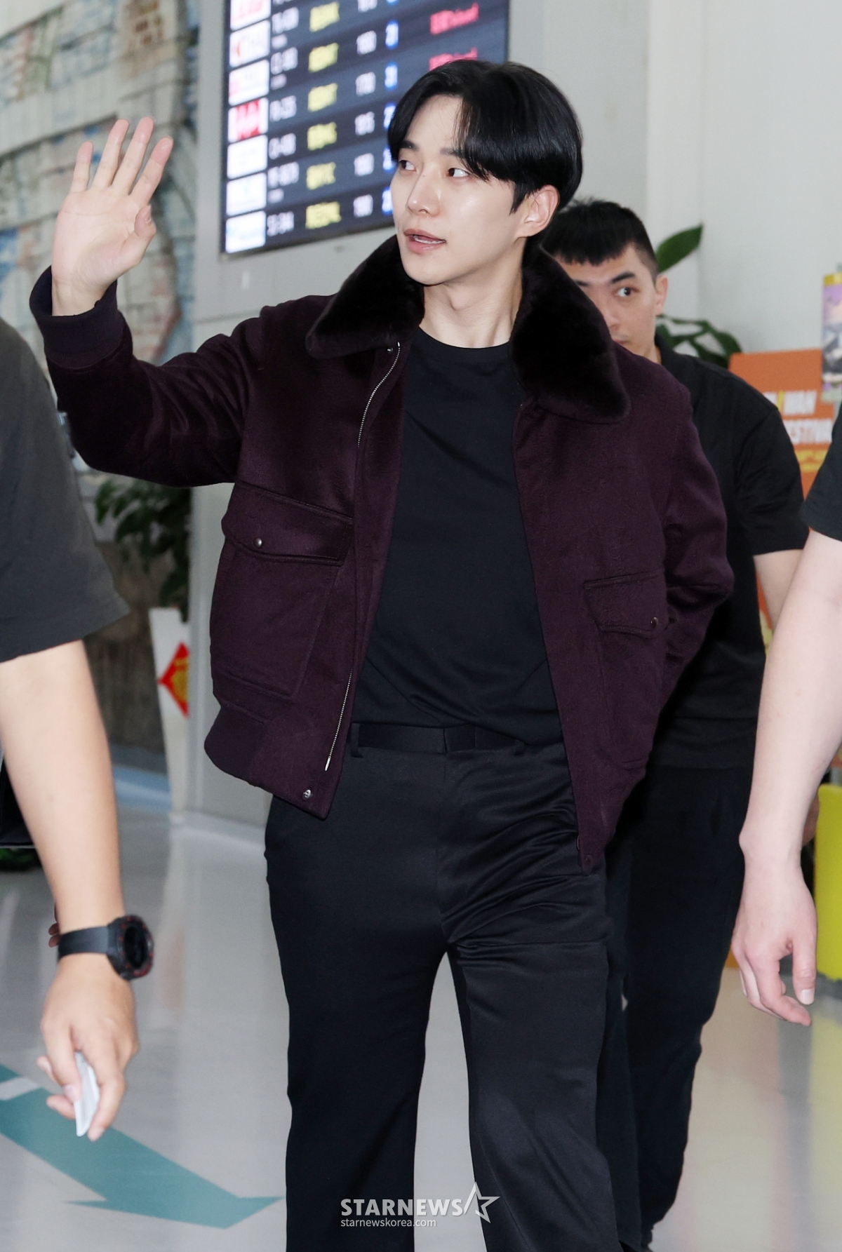 이준호, 대만팬들 향한 손인사[★포토]