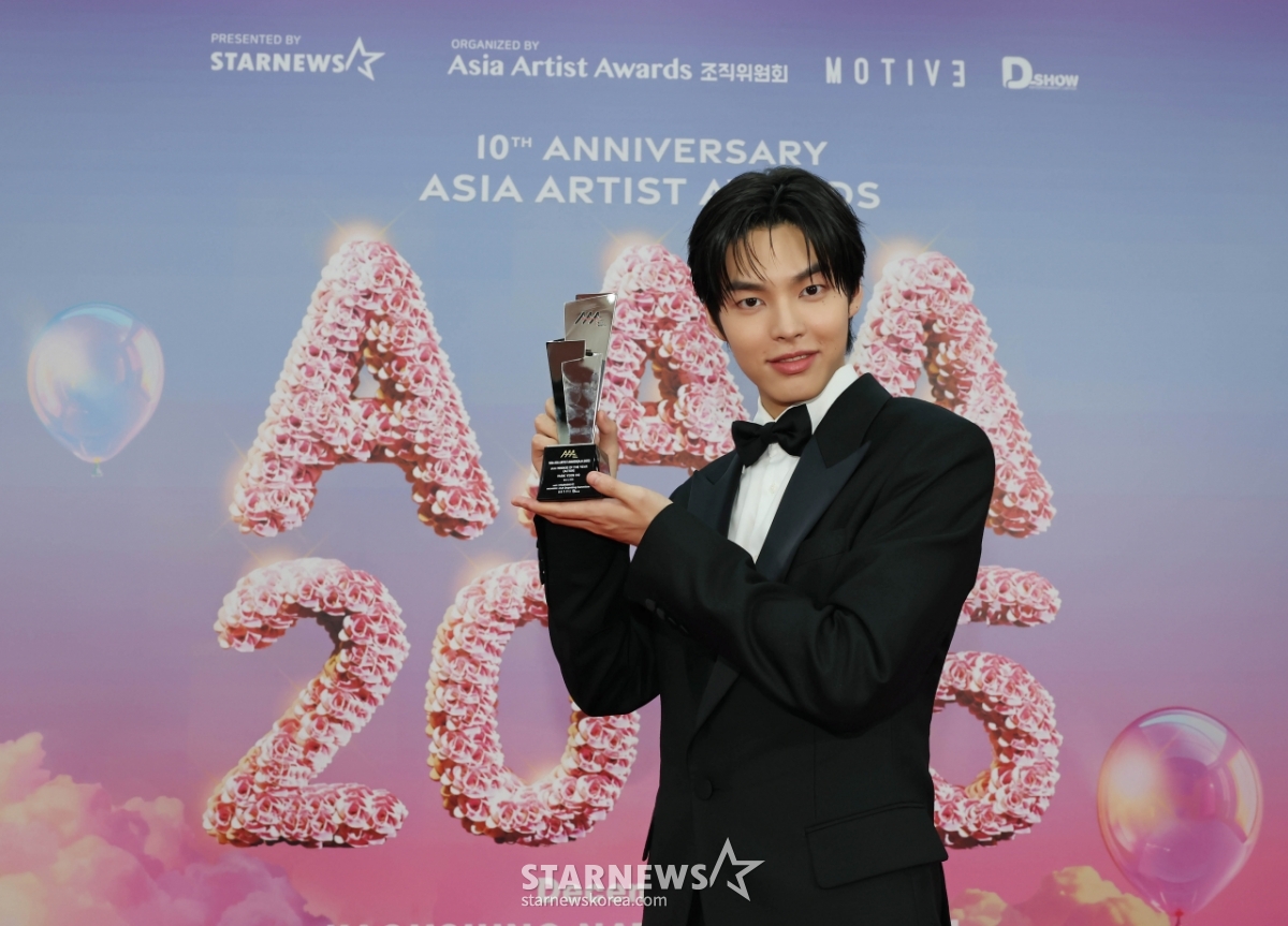 박윤호 'AAA 2025, 올해의 루키!'[★포토]