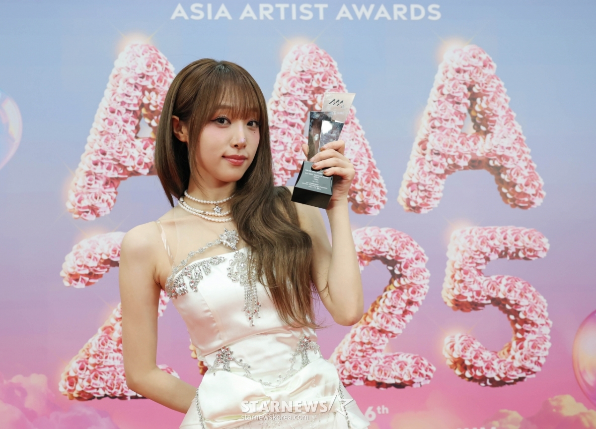 최예나 'AAA 2025 베스트 뮤지션!'[★포토]