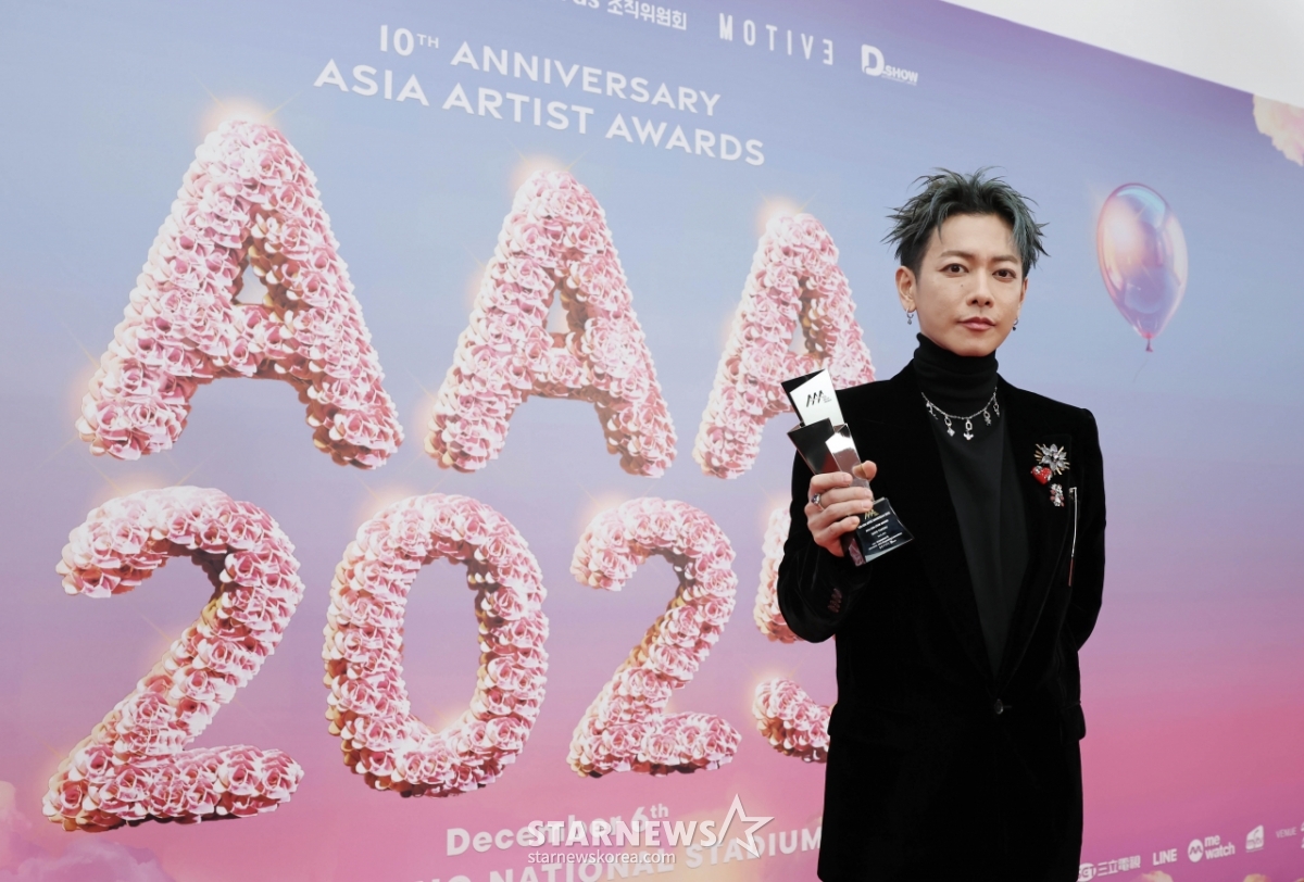 사토 타케루 '10주년 AAA, 아시아스타 선정'[★포토]