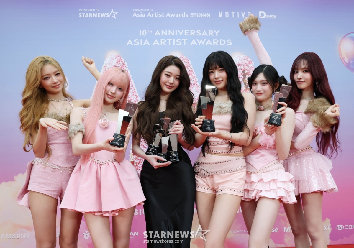 아이브 'AAA 2025, 3+3관왕!'[★포토]