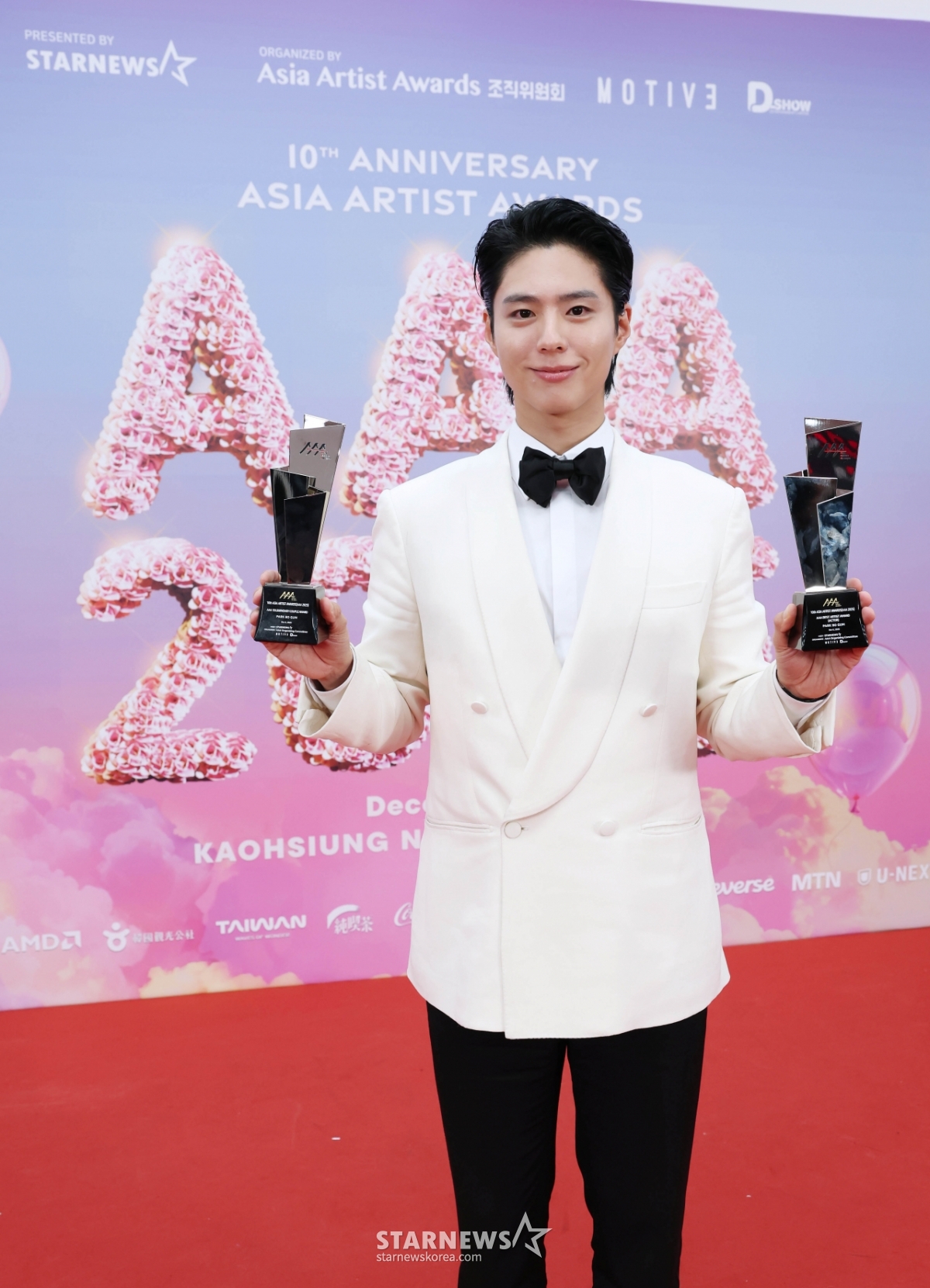 박보검 '10주년 AAA 5관왕!'[★포토]