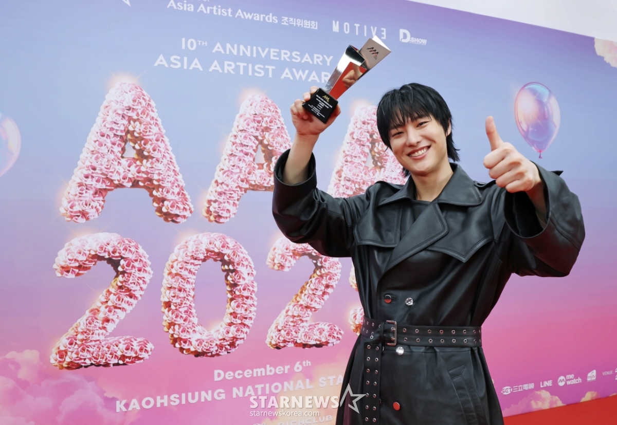 우즈 '10주년 AAA 베스트 아티스트 선정'[★포토]