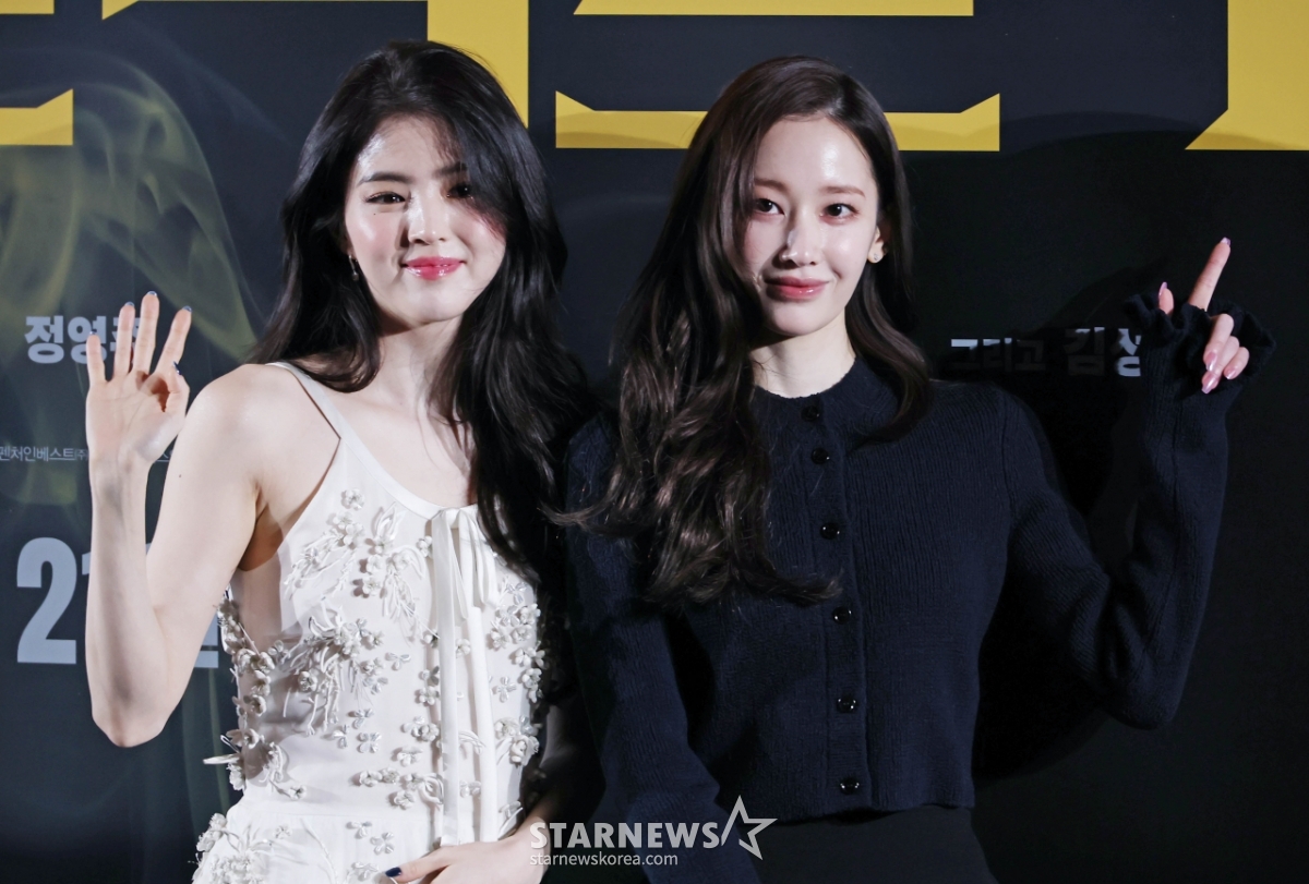 한소희-전종서 '영화 찍다 절친됐어요'[★포토]