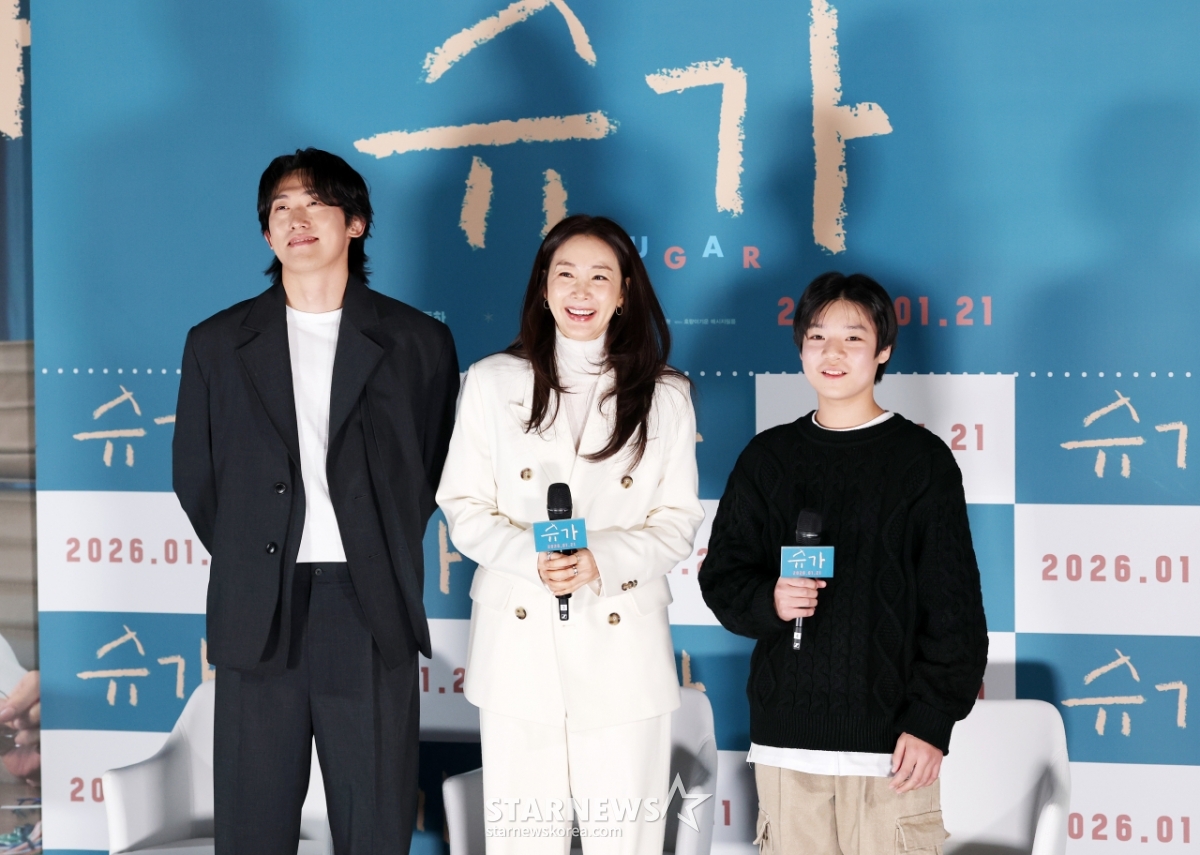 민진웅-최지우-고동하, 영화 '슈가'의 배우들[★포토]