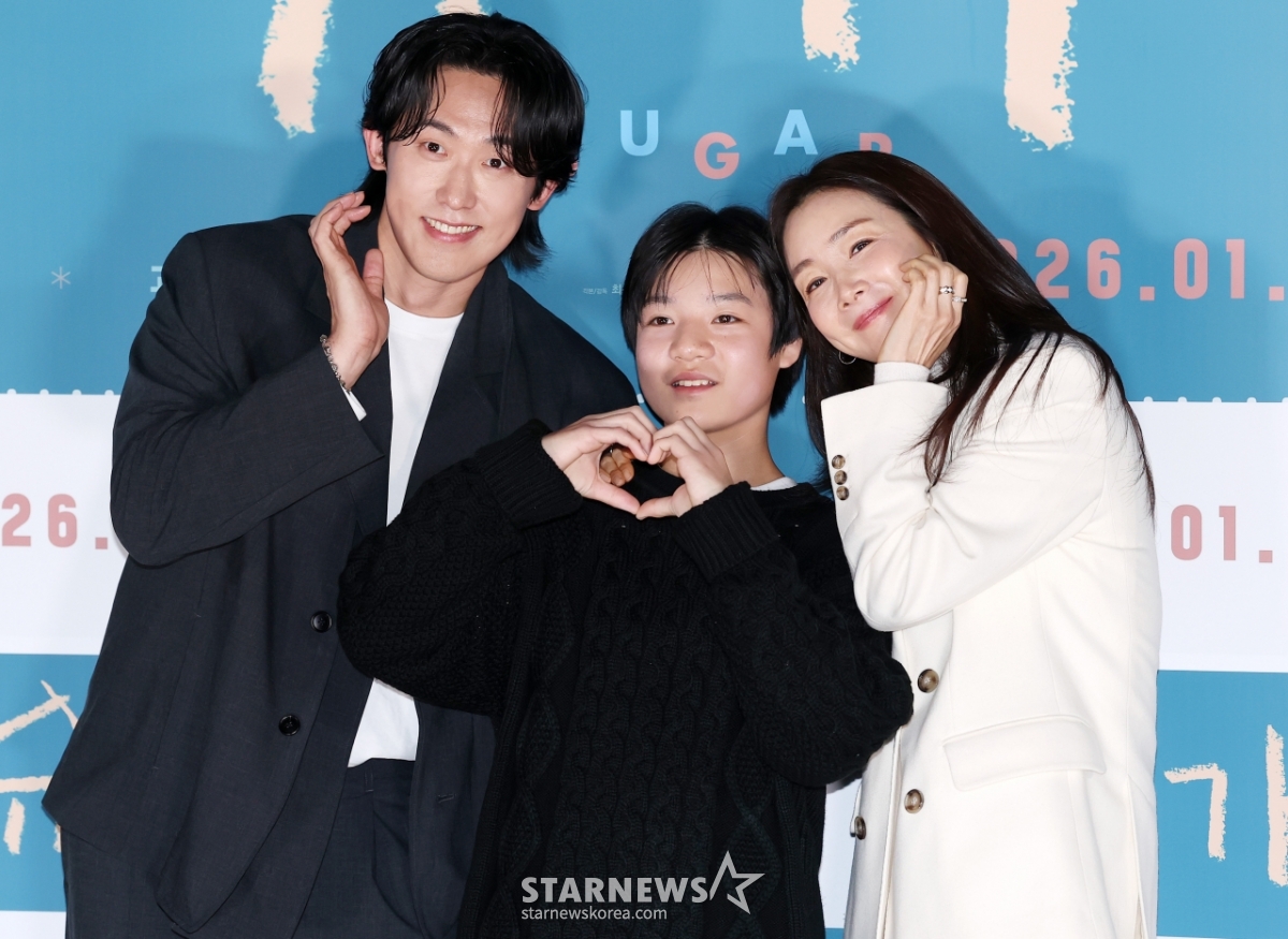 영화 '슈가'의 귀여운 가족[★포토]