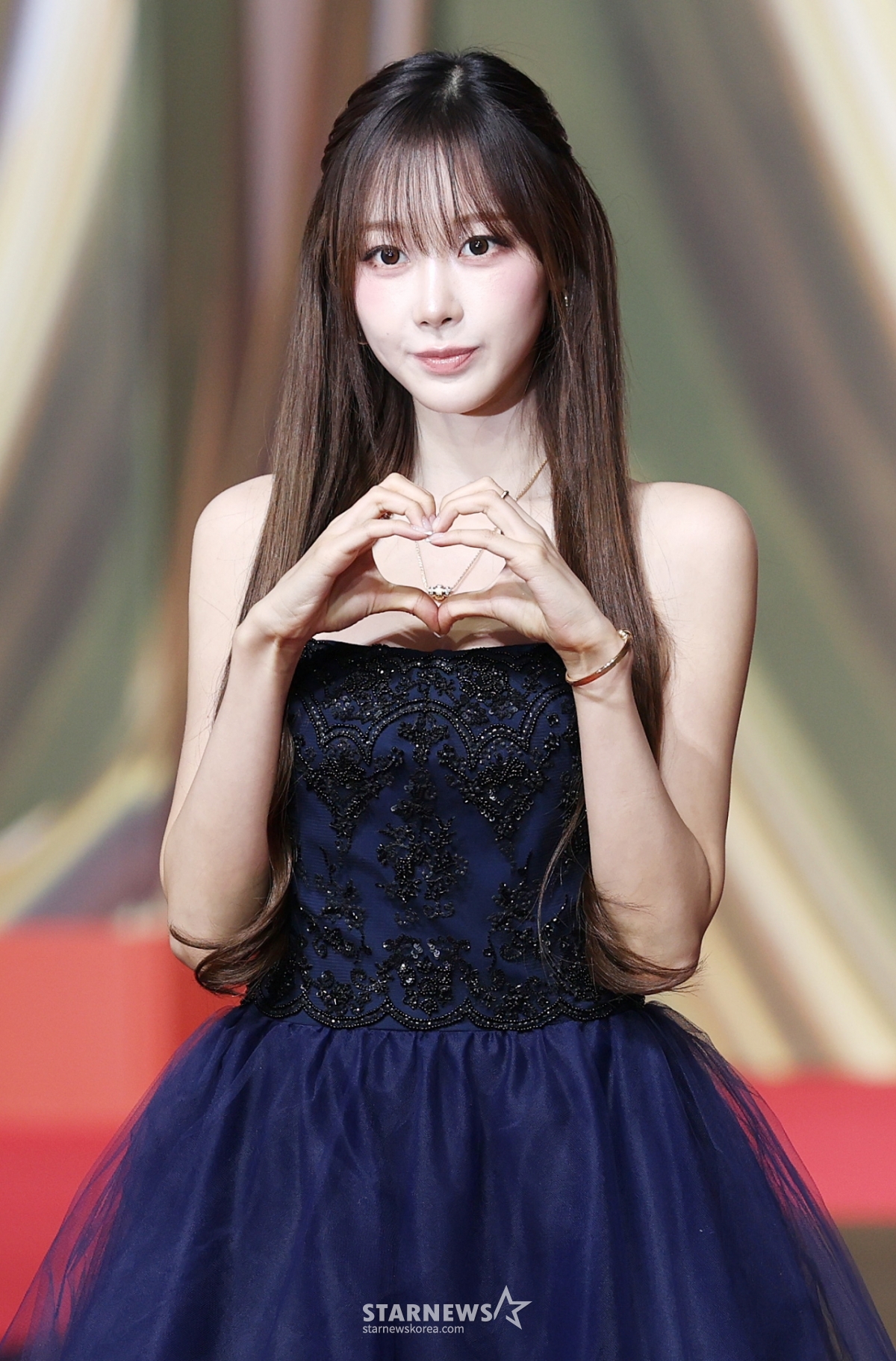 지젤, 살이 쏙 빠져서 눈 땡글[★포토]