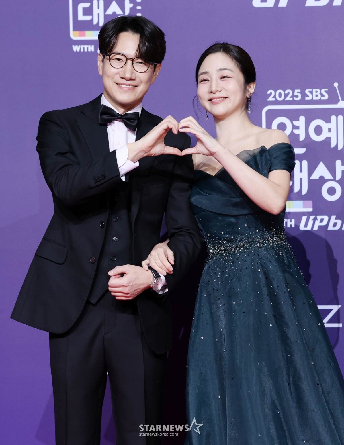 조우종-정다은, 한껏 꾸민 시상식 룩[★포토]