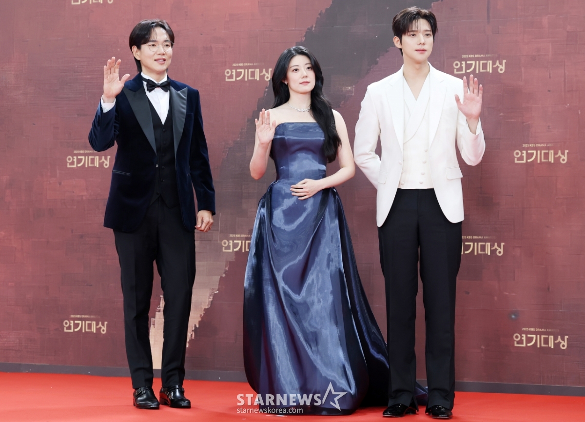 장성규-남지현-문상민, KBS 연기대상 3MC[★포토]