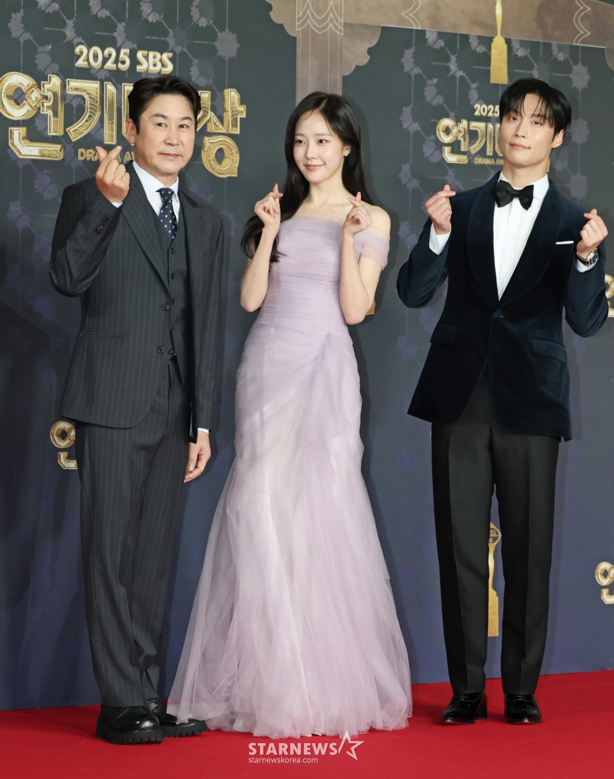 신동엽-채원빈-허남준 'SBS 연기대상 기대하세요'[★포토]