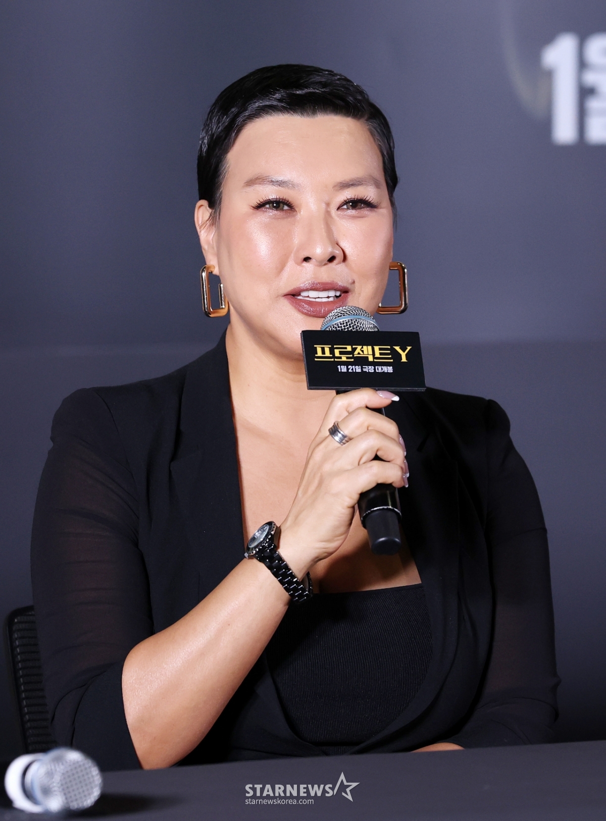 정영주, 삭발에 매력적인 캐릭터[★포토]