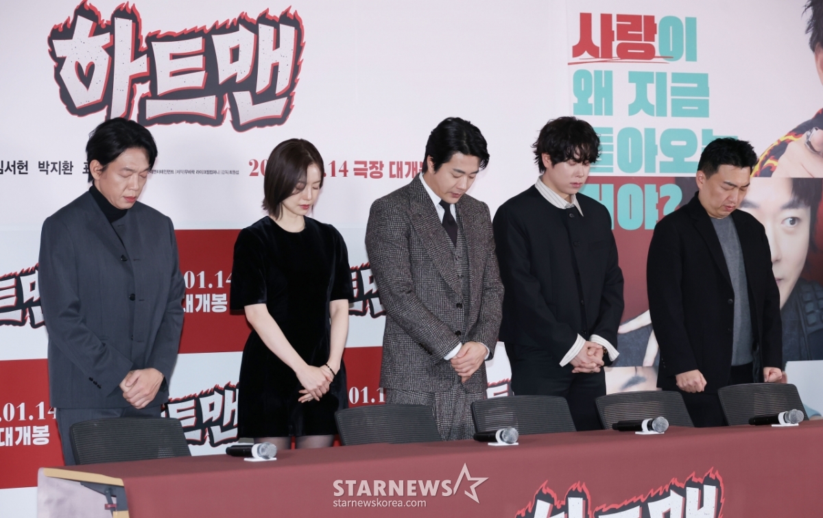 故안성기 추모하는 '하트맨' 주역들[★포토]