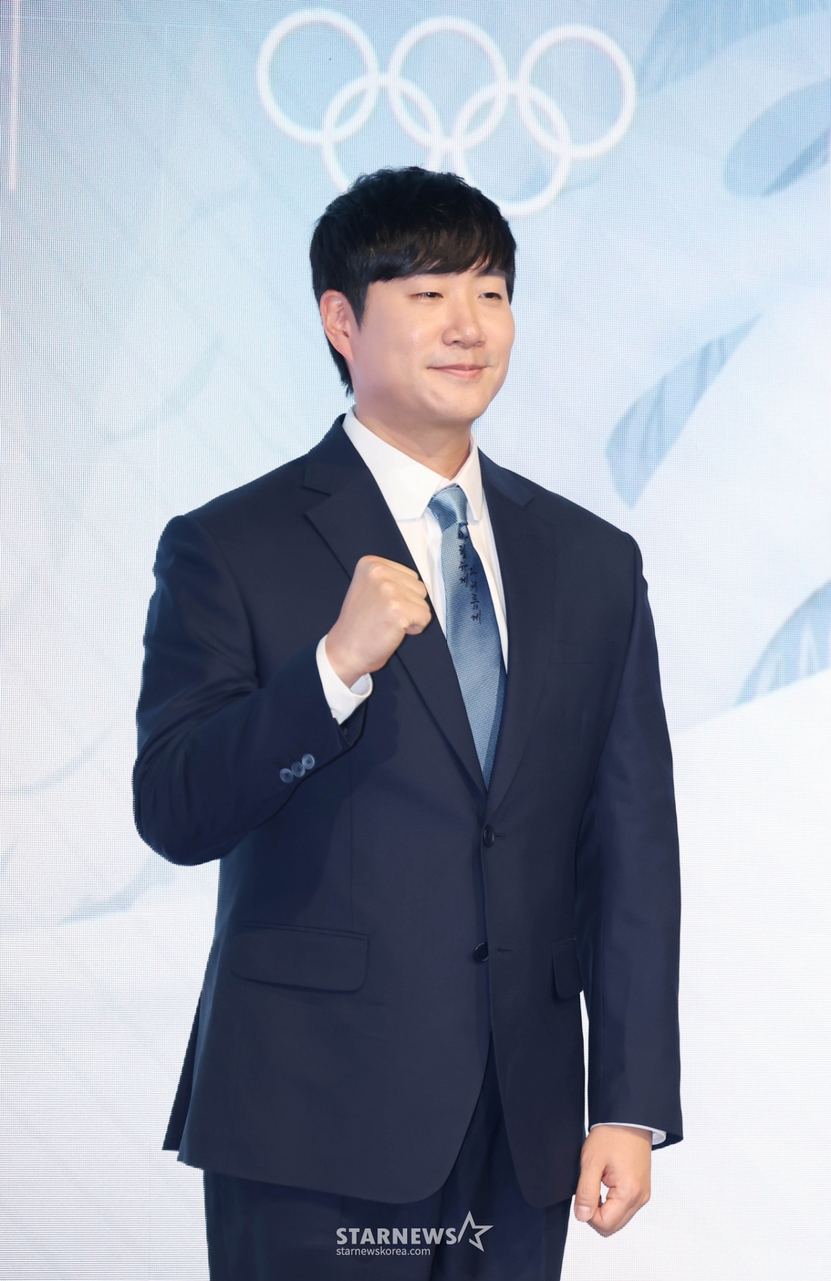 배성재 '한국대표팀 화이팅'[★포토]