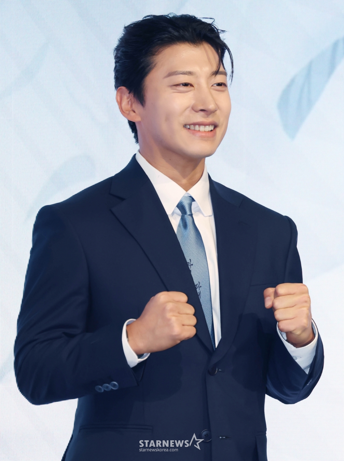 곽윤기 '동계올림픽 대표팀 화이팅!'[★포토]