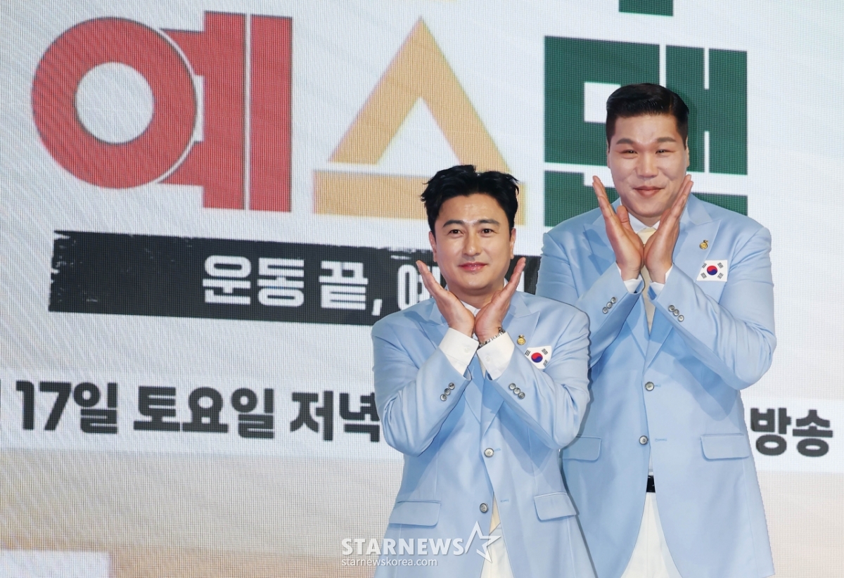 안정환-서장훈 '예스맨, 기대하세요'[★포토]