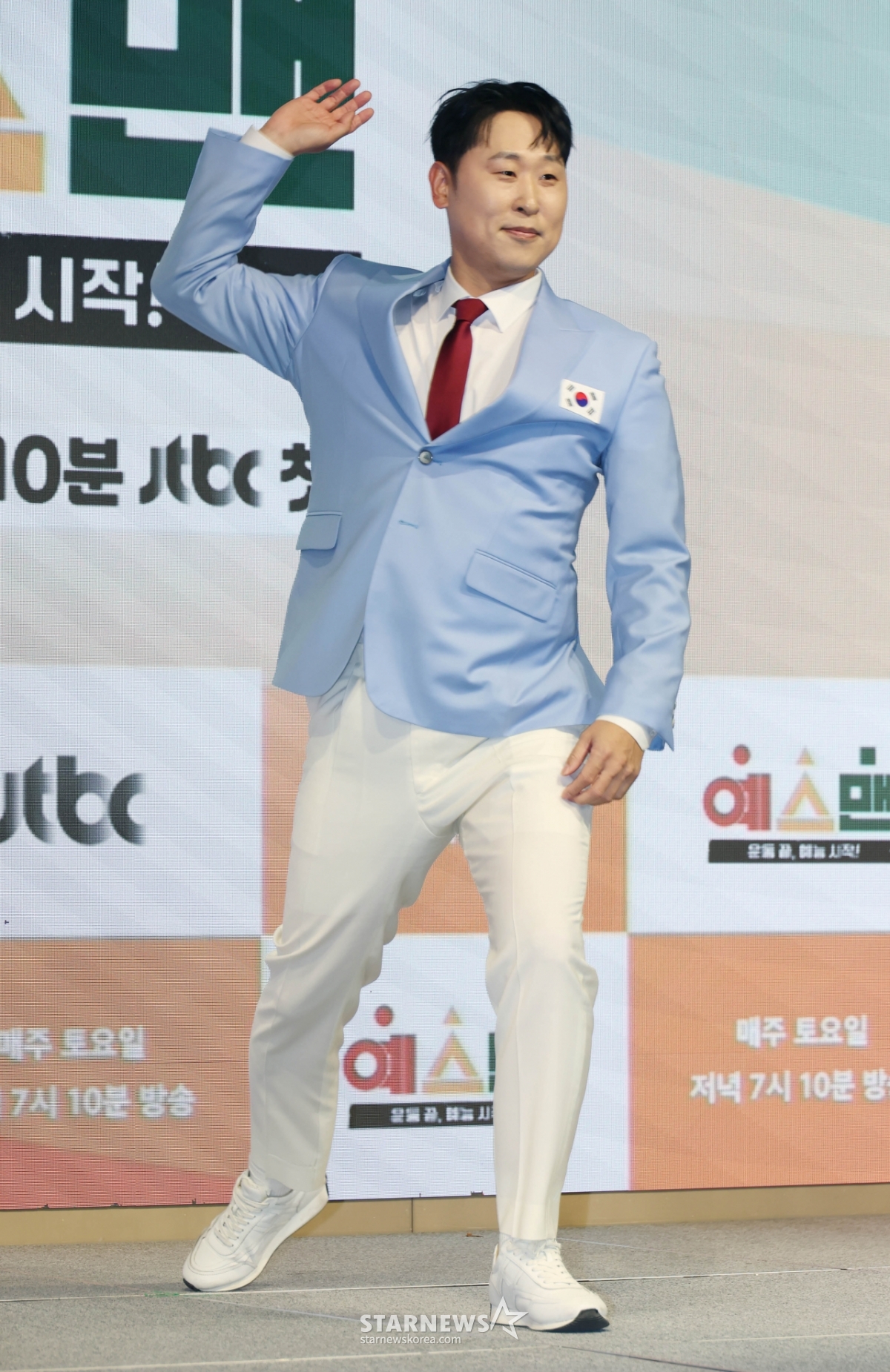 윤석민 '웃음 스트라이크!'[★포토]