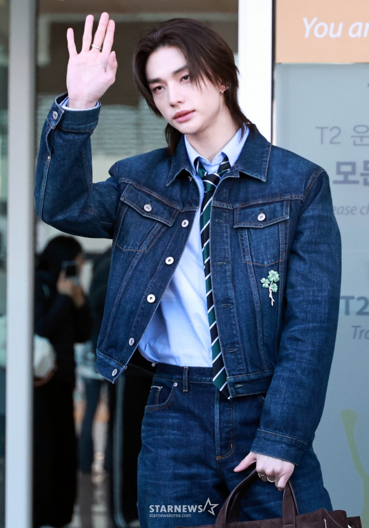 스트레이키즈 현진 '데님도 완벽소화'[★포토]
