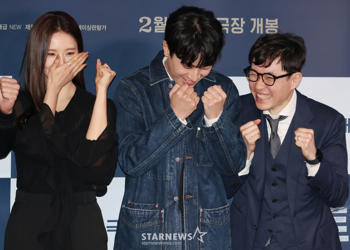 신세경-박정민-류승완 '웃음을 참을 수 없어요'[★포토]