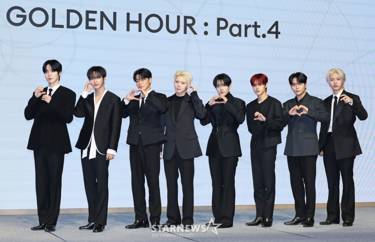 에이티즈, 미니13집 발매 기념 기자간담회 개최[★포토]