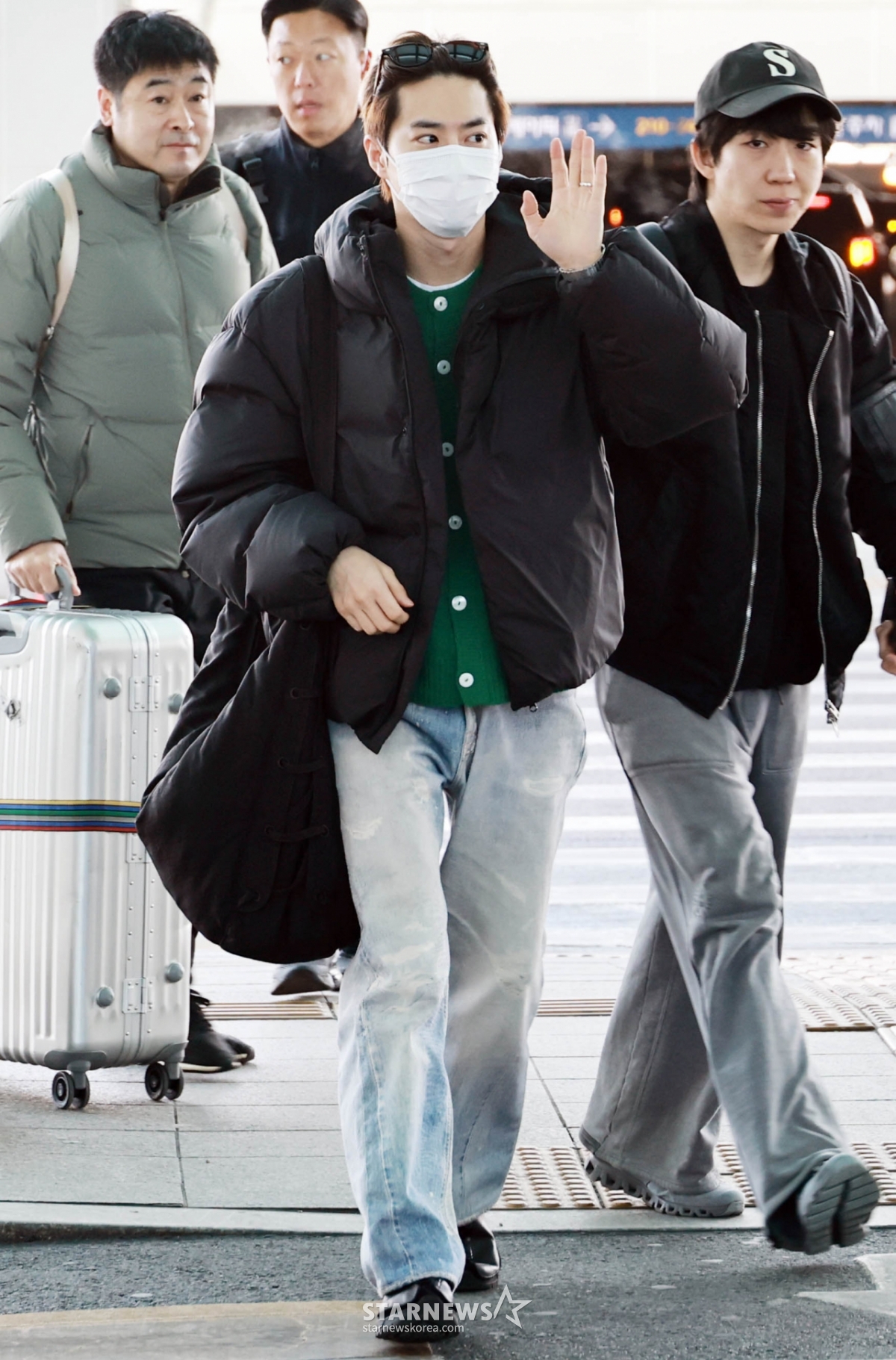 엑소 수호 '멋진 발걸음' [★포토]