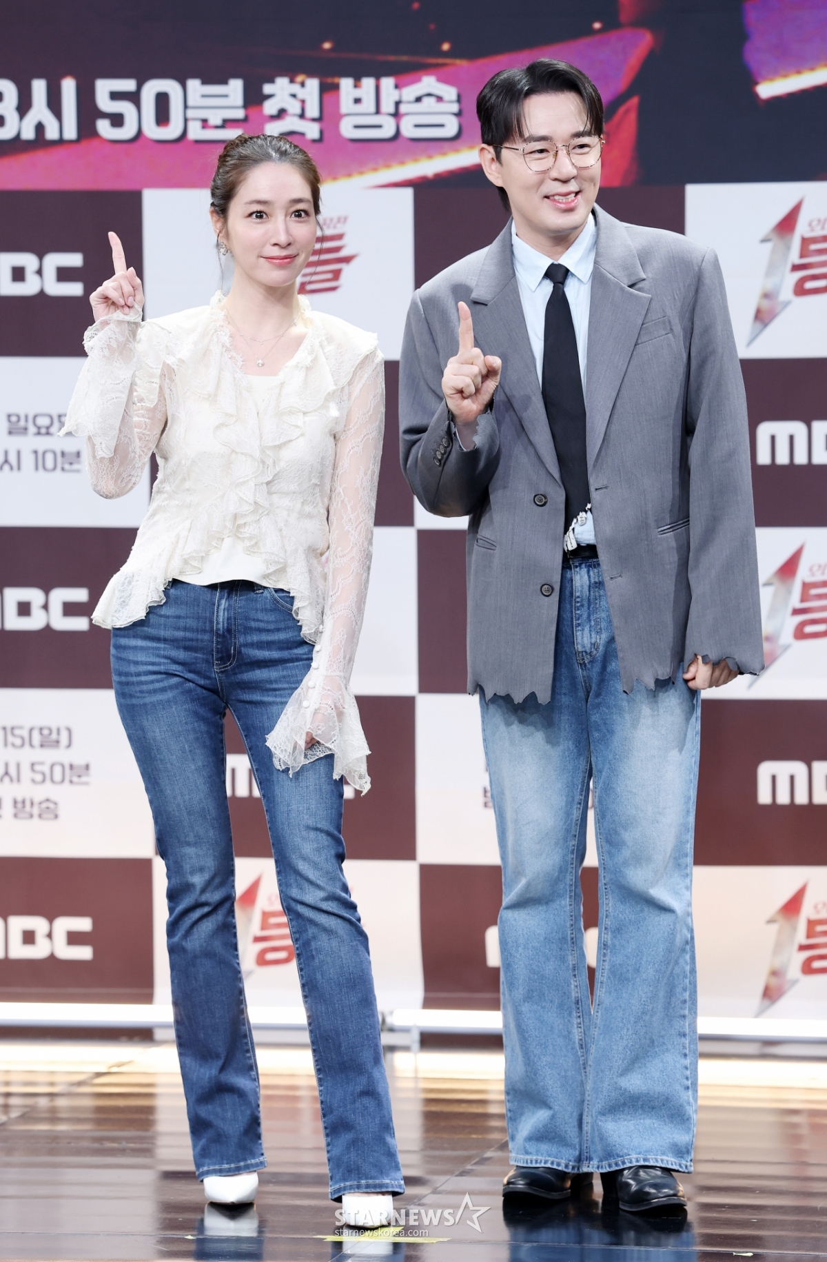 이민정-붐, 1등 MC 케미를 기대해[★포토]