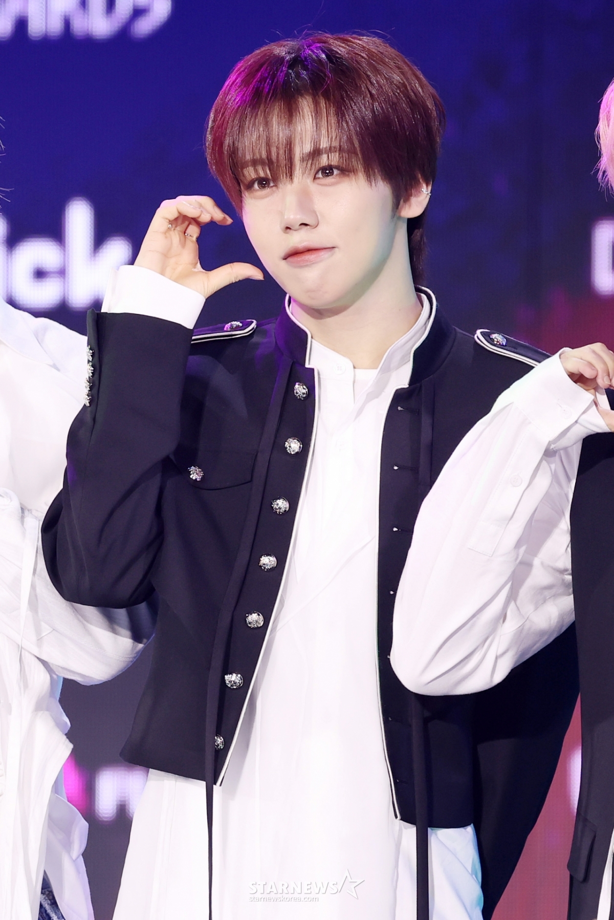 차웅기, 귀엽게 볼하트[★포토]