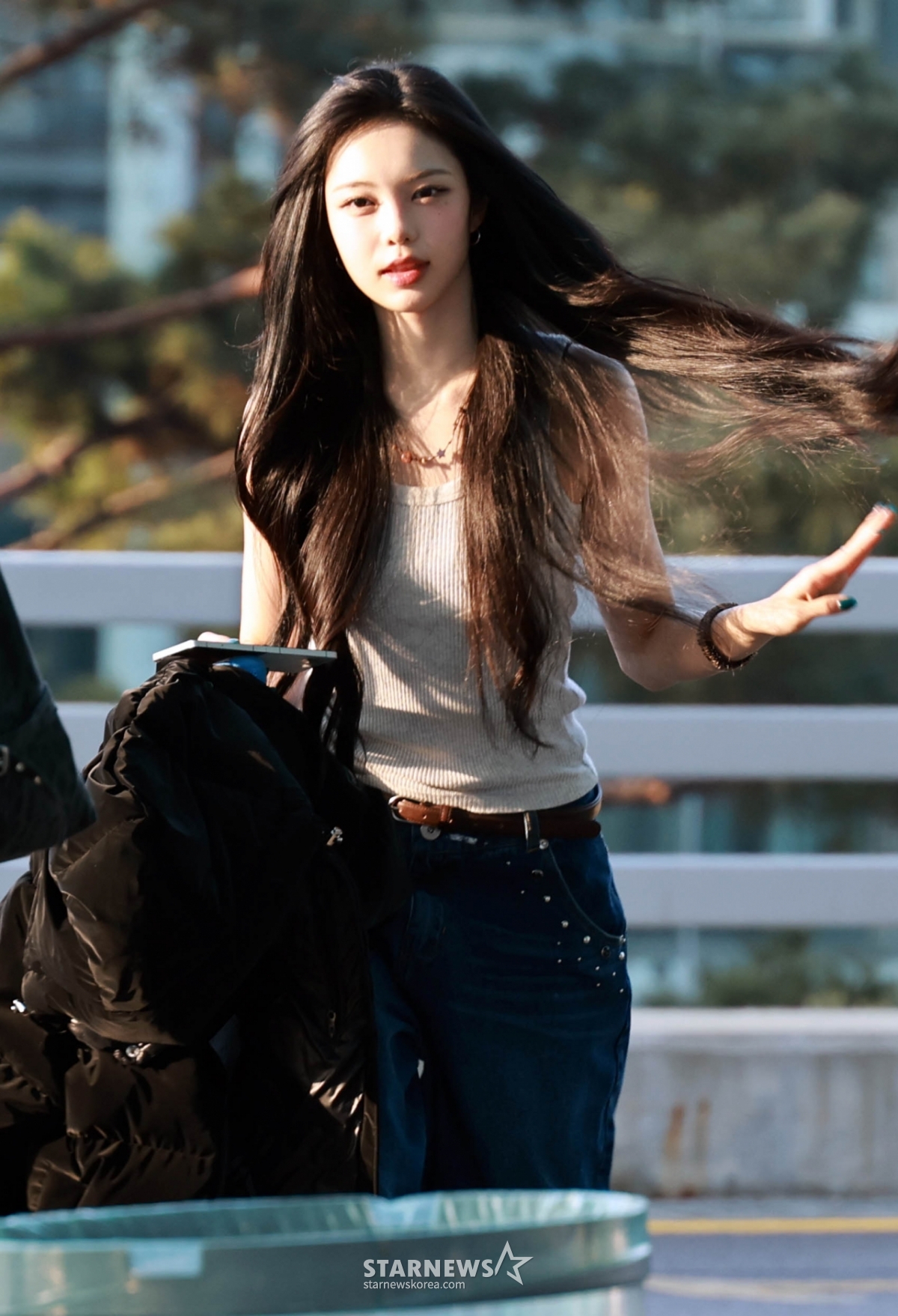 하투하 이안 '긴머리 휘날리며'[★포토]