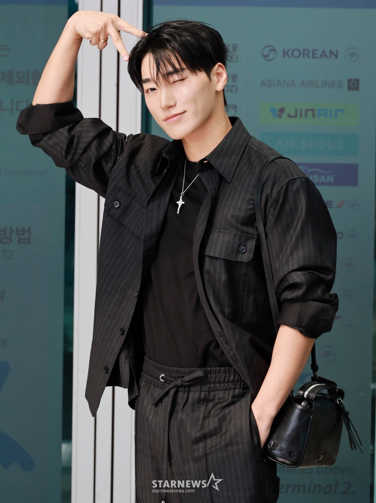 에이티즈 산 '넘버1 포즈'[★포토]