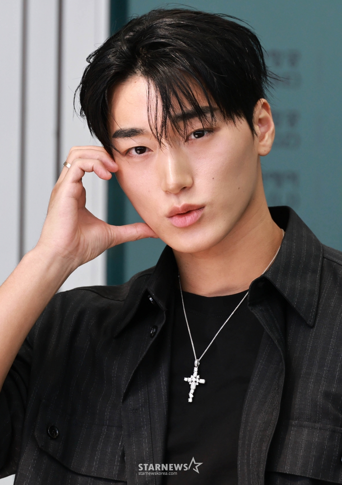 에이티즈 산 '태토남의 볼하트'[★포토]