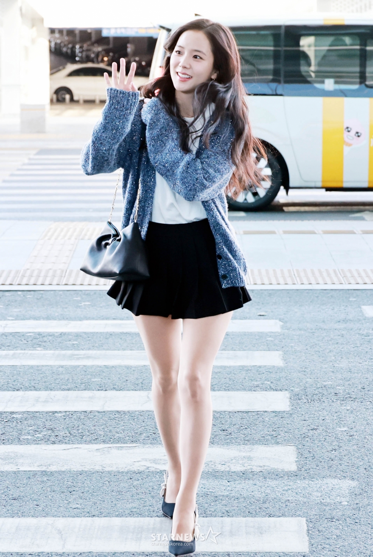 블랙핑크 지수 '살랑살랑 봄이에요~'[★포토]