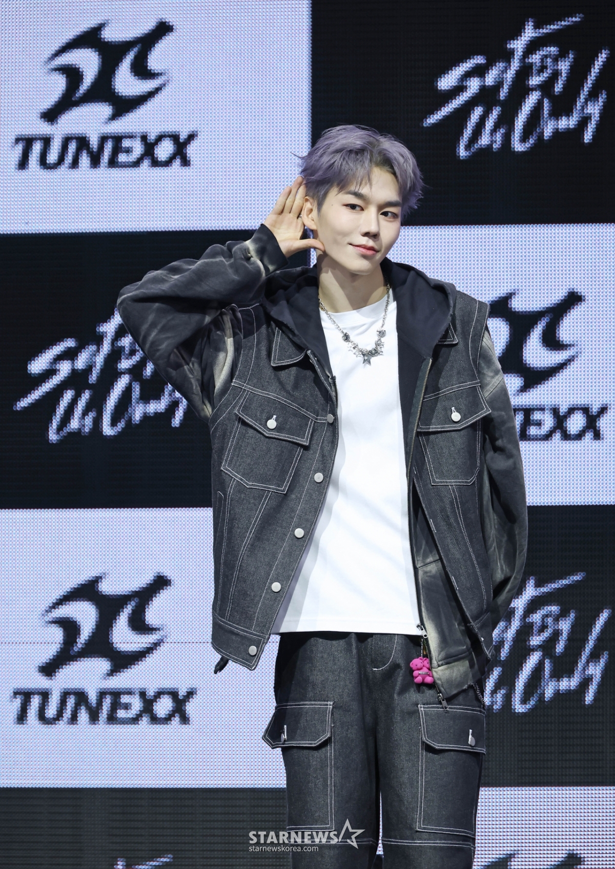 튜넥스 제온 '포즈는 깜찍하게'[★포토]