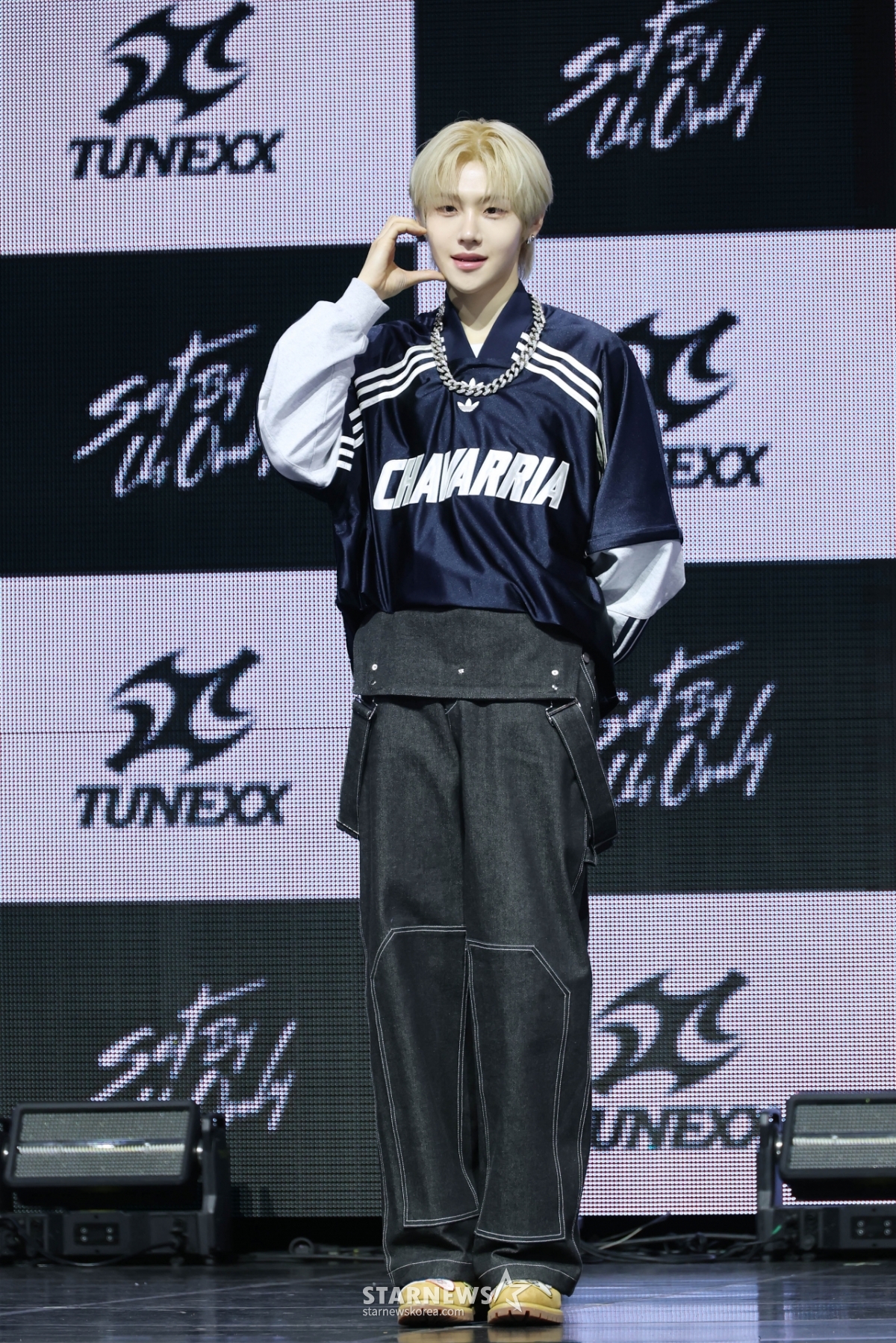 튜넥스 시환 '사랑스런 볼하트'[★포토]