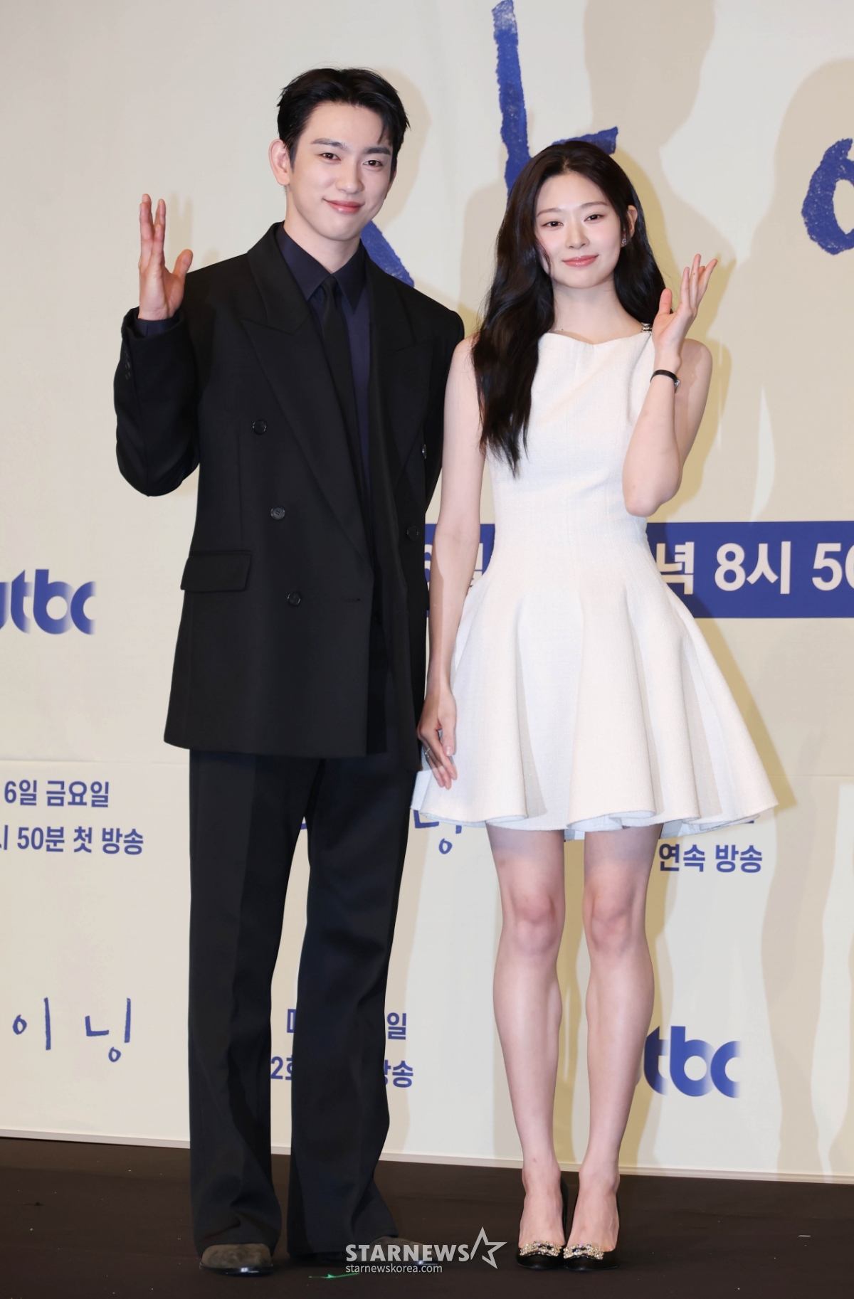 박진영-김민주 '빛나는 흑백커플'[★포토]