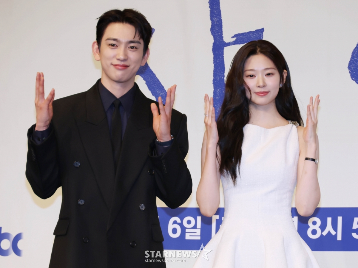 박진영-김민주 '눈부신 비주얼 커플'[★포토]