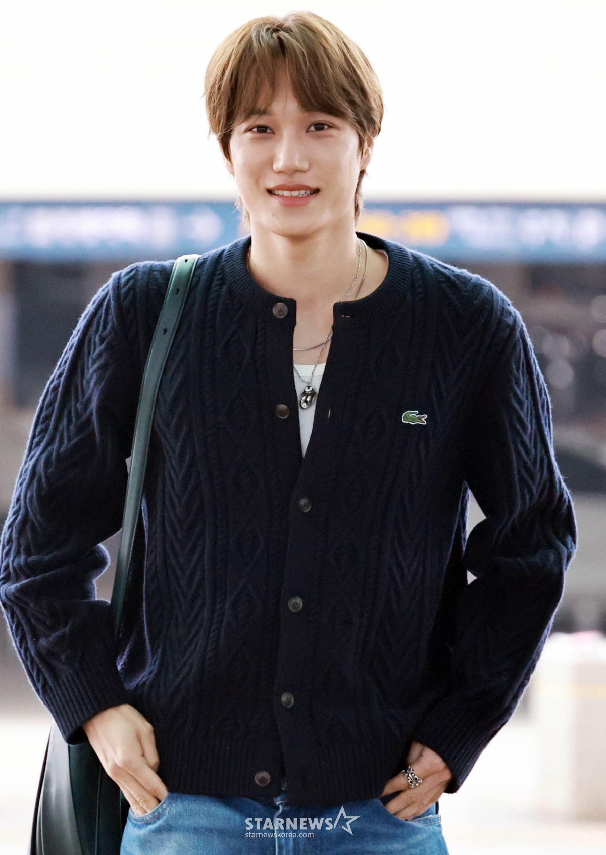 엑소 카이 '언제나 밝은미소로 인사' [★포토]