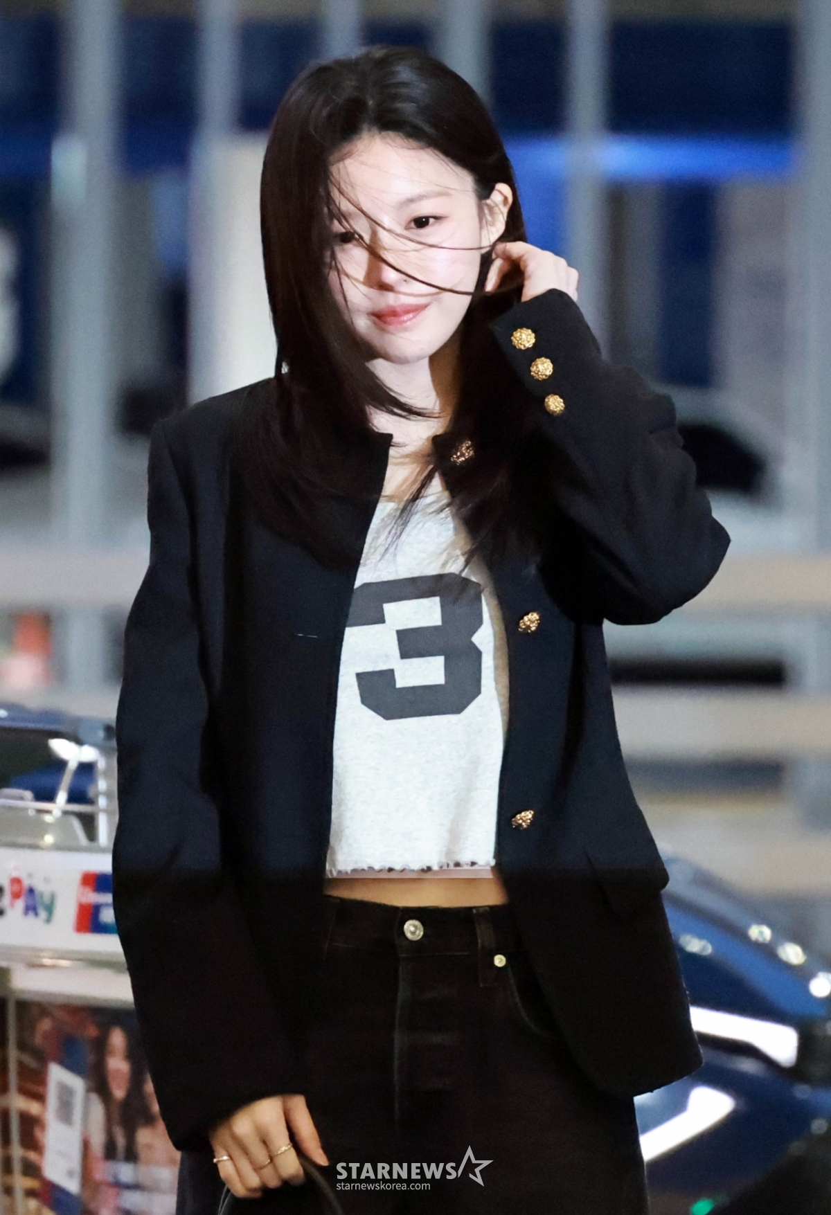 고윤정 '바람이 많이 불어요~'[★포토]