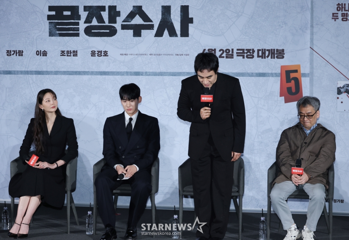 과거 음주운전 사과하는 배성우[★포토]