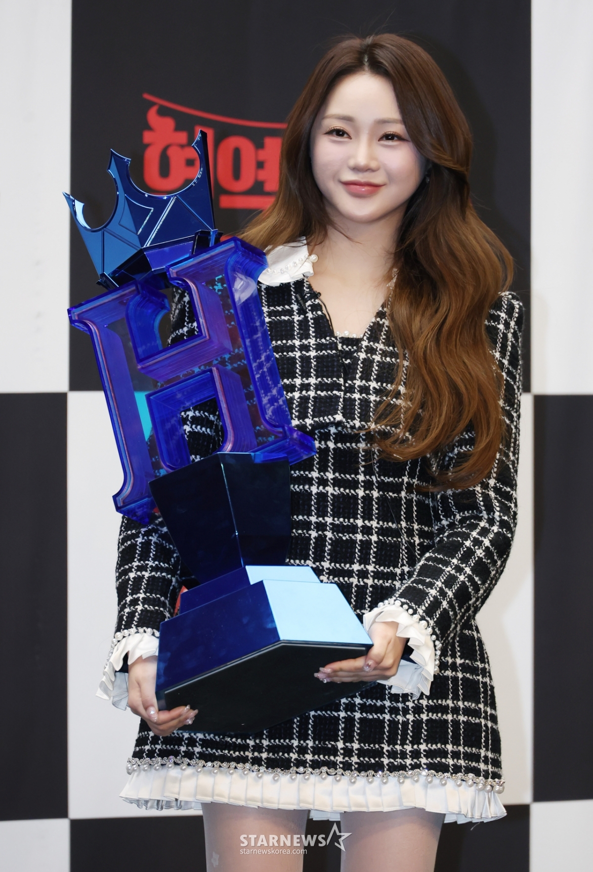 홍지윤 '현역가왕의 무게'[★포토]