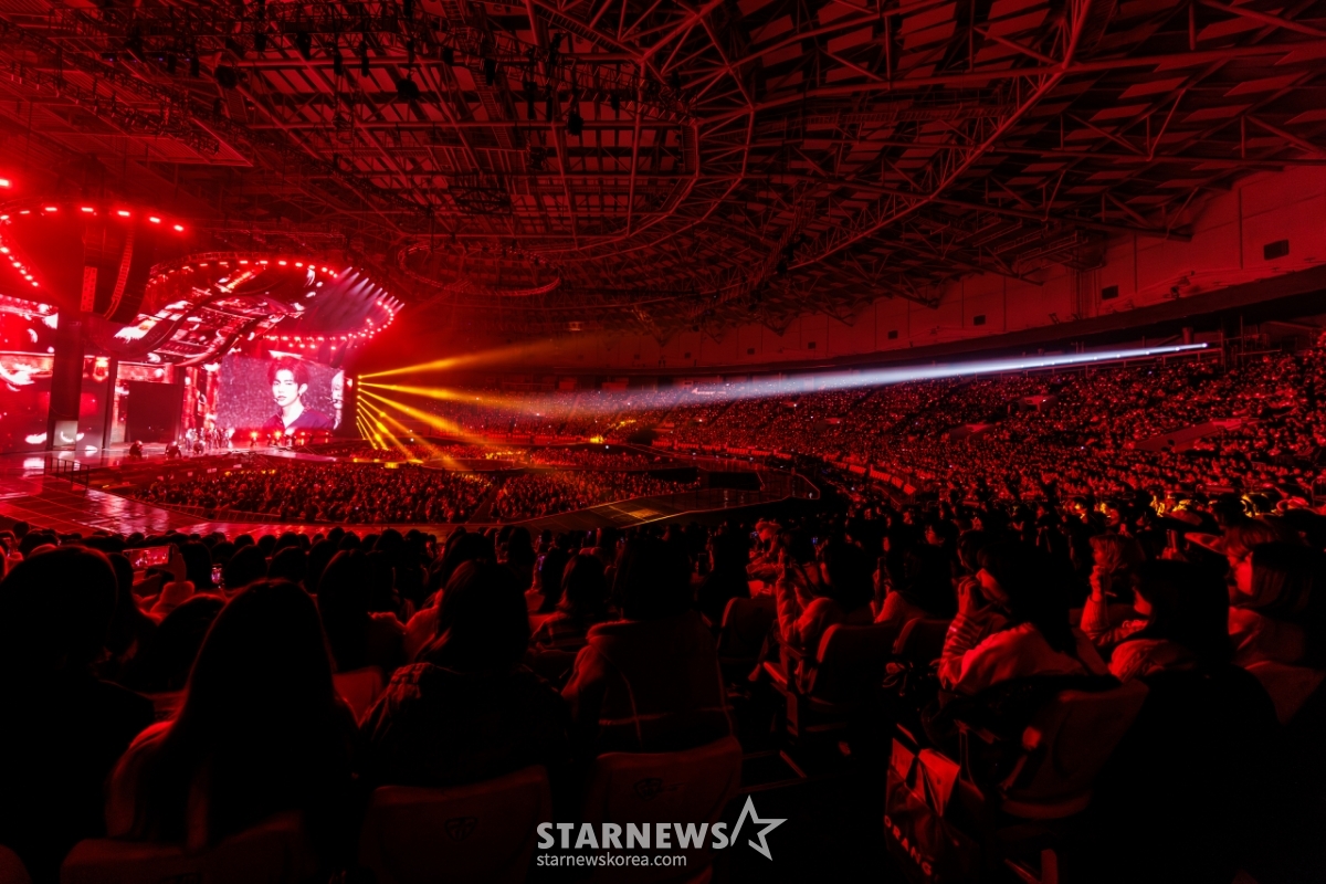 마지막 9인 제베원 '뜨거운 팬심'[★포토]