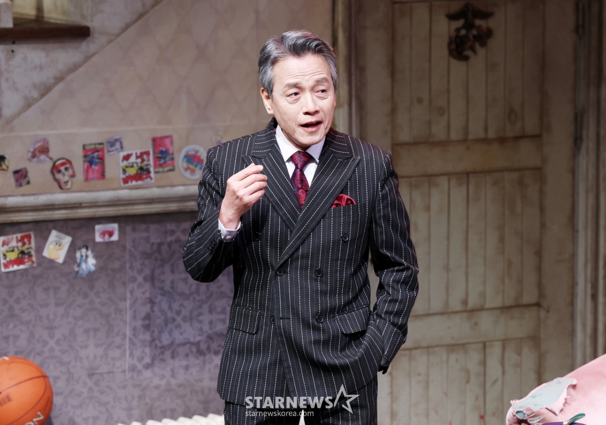 연극 '오펀스'의 해롤드 박지일, 내 얘기를 들어봐[★포토]