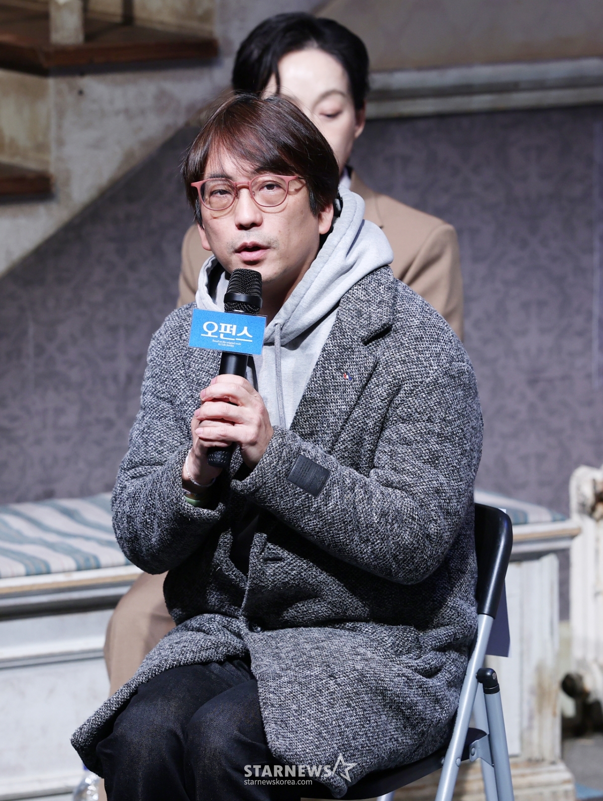 연극 '오펀스'의 김태형 연출[★포토]