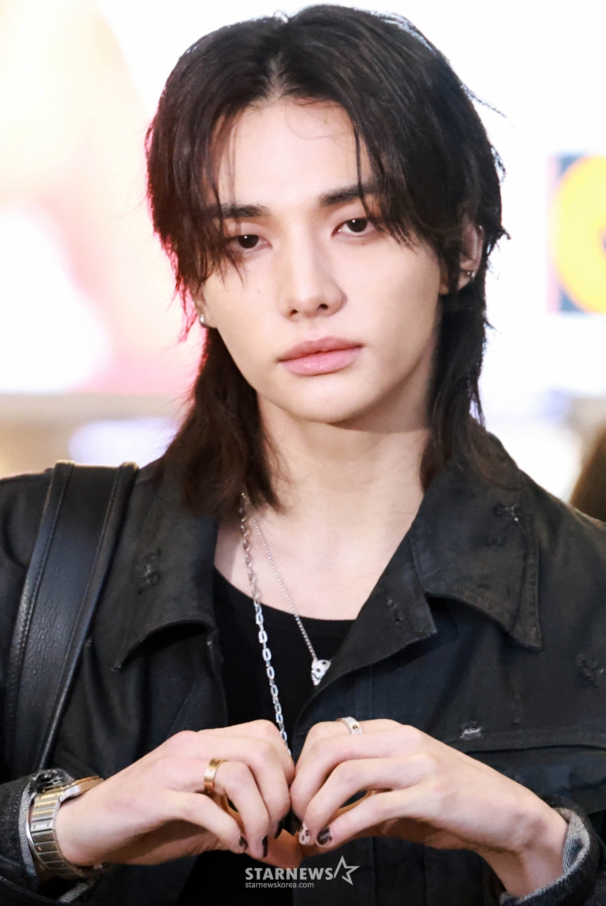 스트레이키즈 현진 '사랑해요'[★포토]