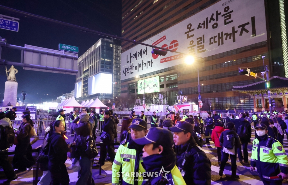 BTS 공연 당일, 온 세상을 울릴 때까지[★포토]