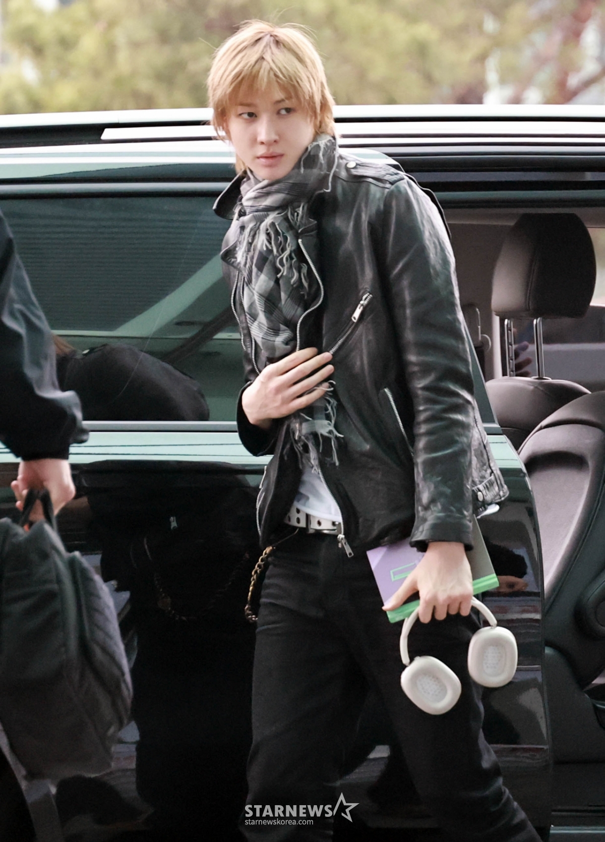 코르티스 마틴 '멋진 가죽자켓'[★포토]