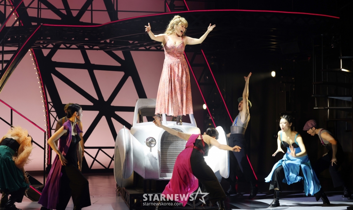 손승연, 뮤지컬 극장 꽉 채우는 성량[★포토]