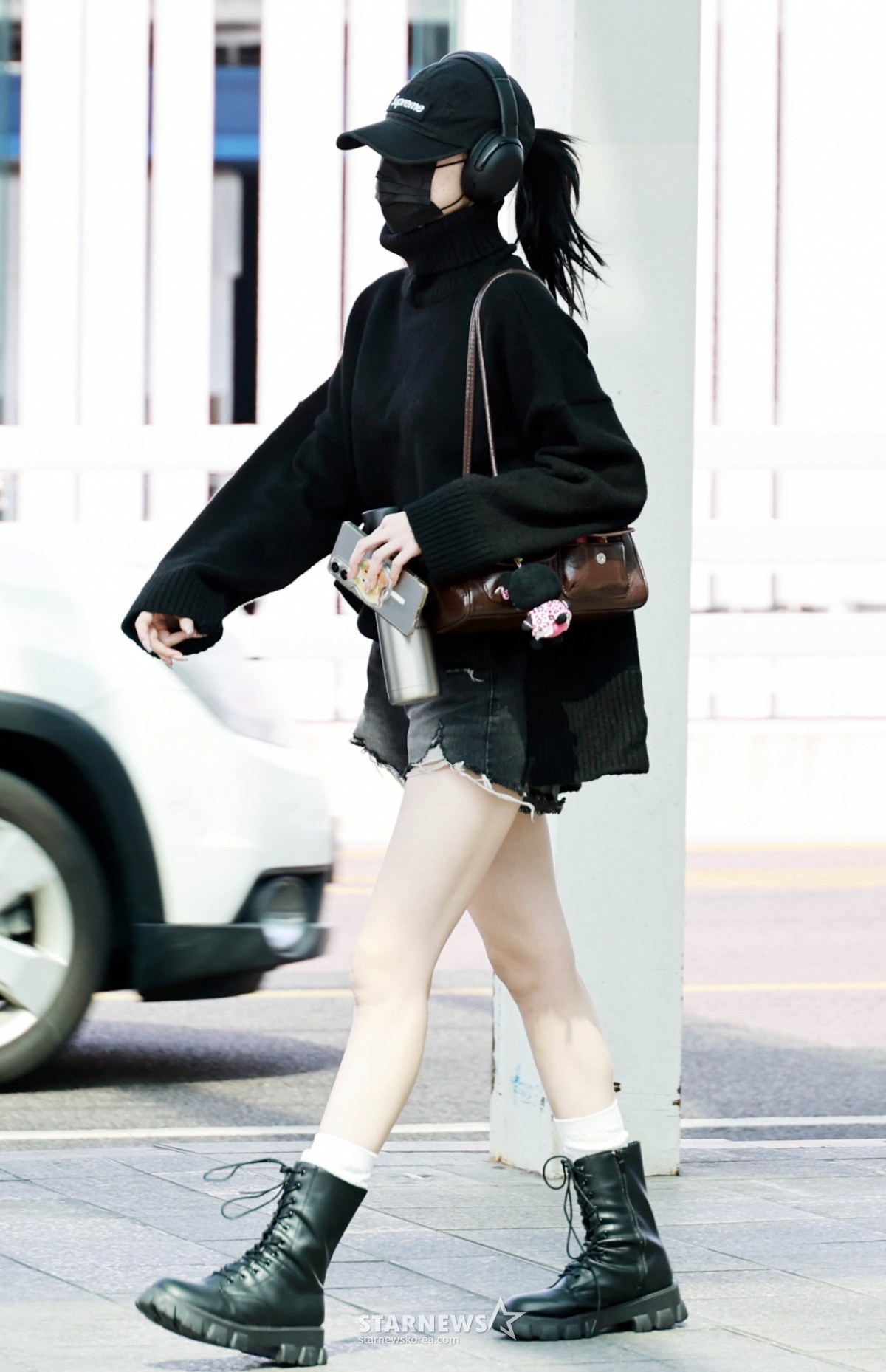 하츠투하츠 주은 '시크한 올블랙'[★포토]