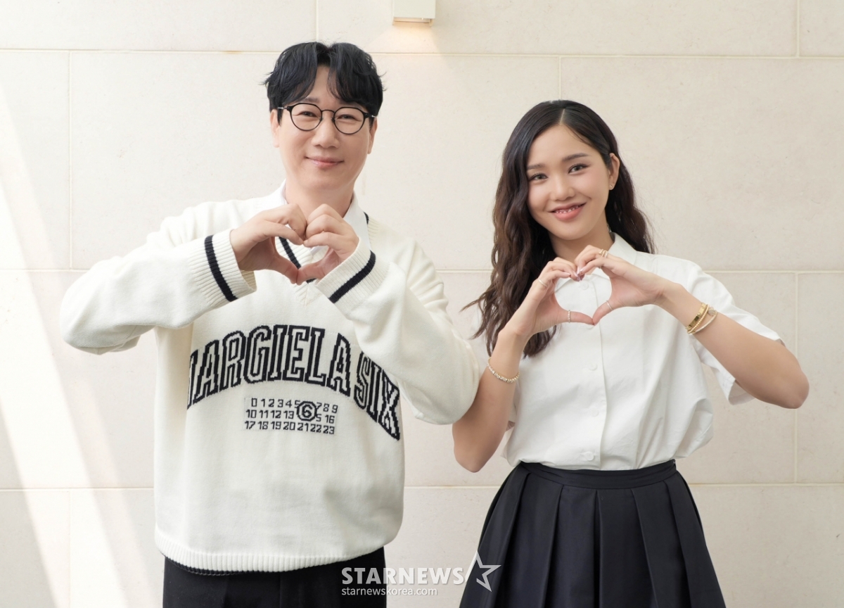 지석진-미미 '만학도지씨 사랑해 주세요'[★포토]