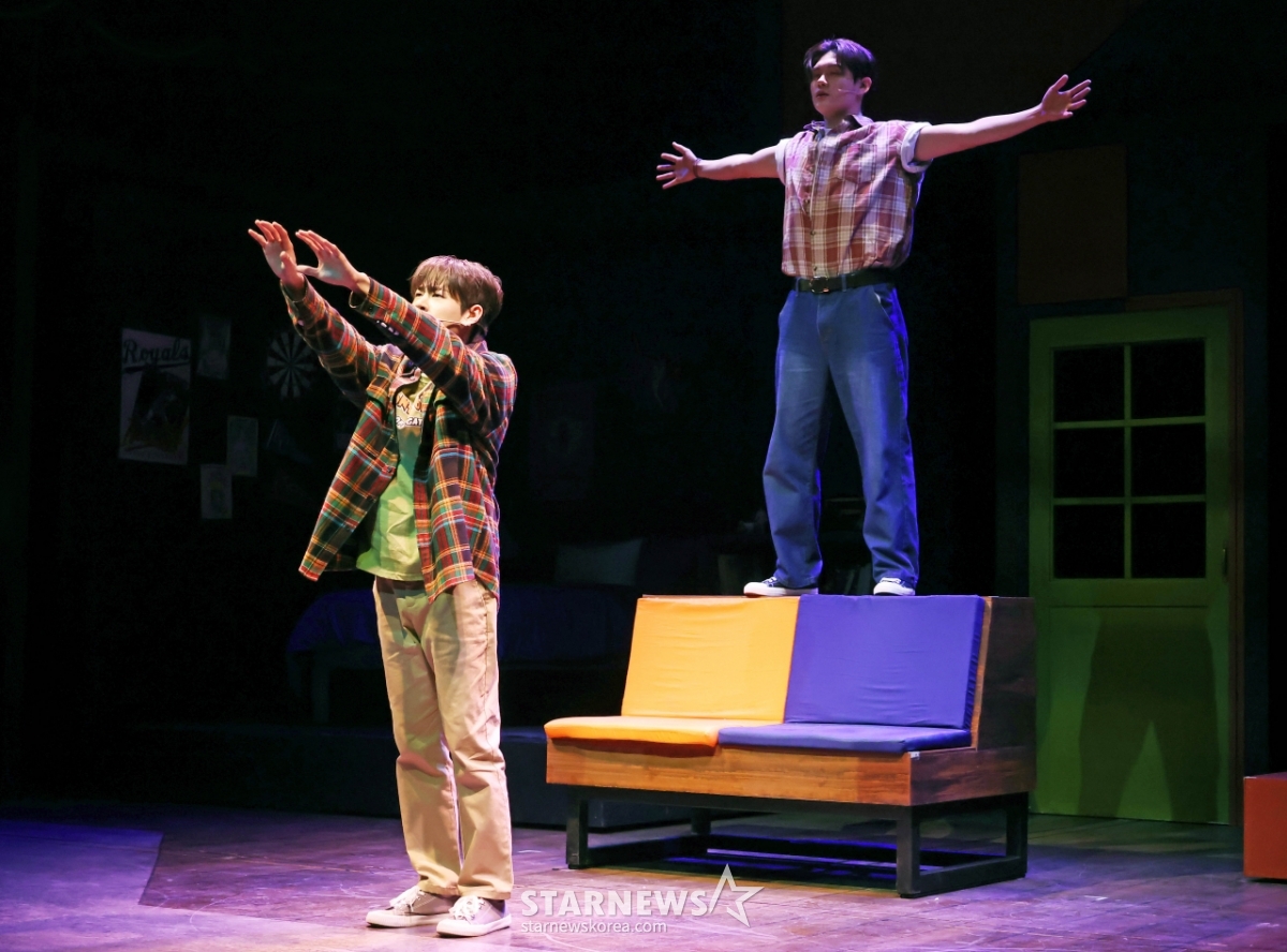 태호-최재명 '팔벌려'[★포토]