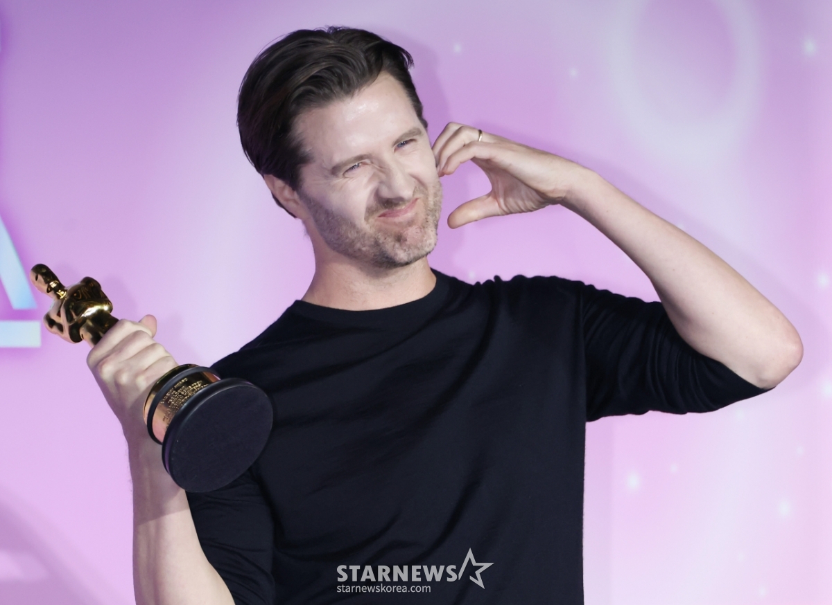 크리스 애플한스 '케데헌2도 기대하세요'[★포토]