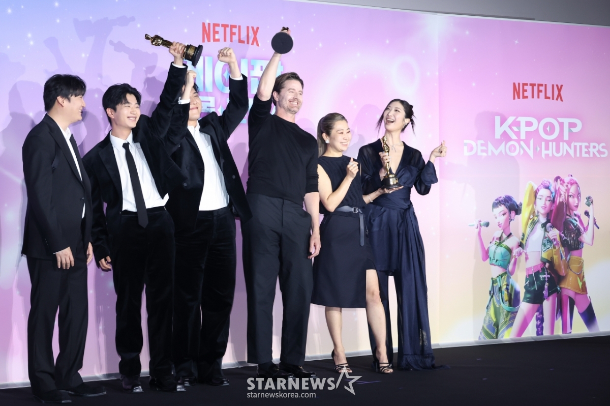 '케데헌 만세, 오스카 만세'[★포토]